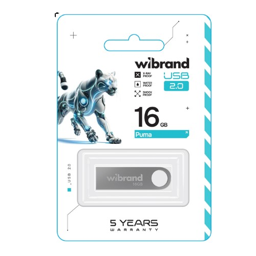 Флешка 16Гб USB 2.0 сріблястий Puma Wibrand Житомир - фото 3
