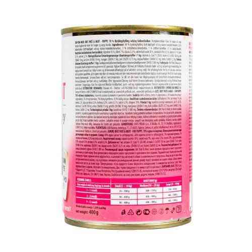 Вологий корм Brit Care Pate&Meat для цуценят, з куркою й індичкою, 400 г Київ
