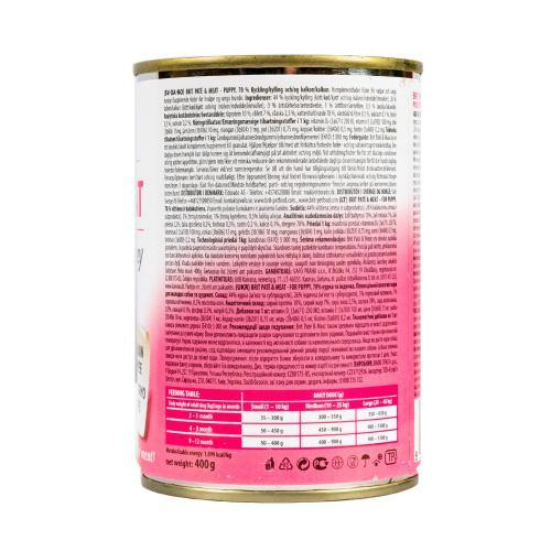 Влажный корм Brit Care Pate & Meat для щенков, с курицей и индейкой, 400 г Киев - изображение 3