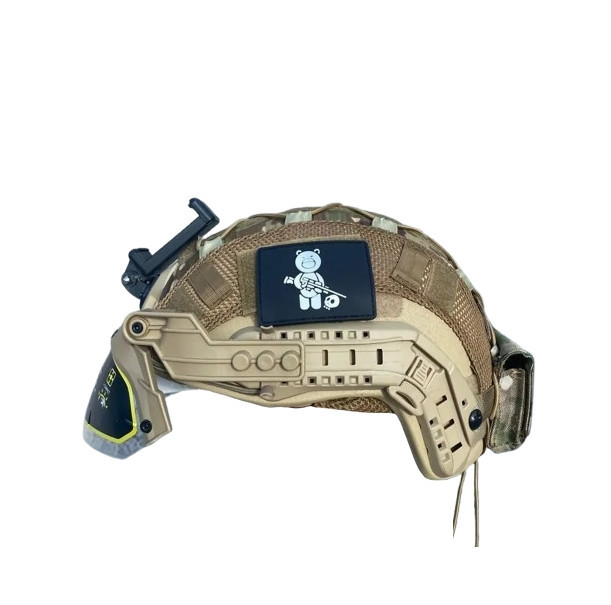 Тактический комплект шлем Fast Team Wendy с кавером + противовес + очки + крепление для камеры GoPro Винница - изображение 1