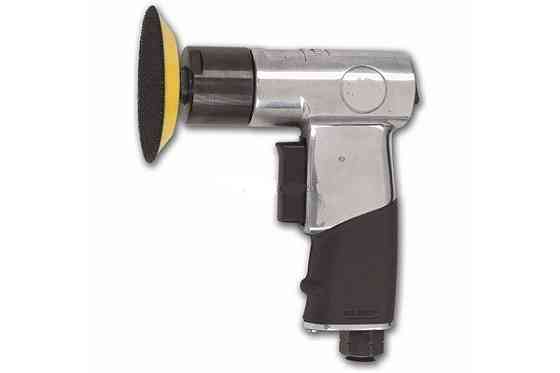 Пневмошліфувальна міні машинка орбітальна 2" і 3" з комплектом кругів в кейсі (15000об/хв, 91л/хв Одеса