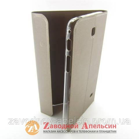 Samsung Tab 4 T230 чохол підставка Book Cover gold Одеса - фото 2