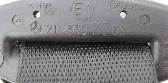 Mercedes-Benz  A2118607785 Ремінь безпеки задній у центрі чорний E-Class W211 Одеса