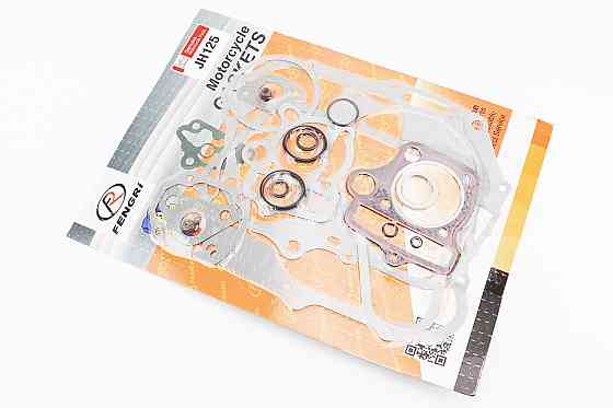 Прокладки двигуна JH-125cc-54мм, к-кт 20 деталей, тип 1, від 5шт -10% Київ