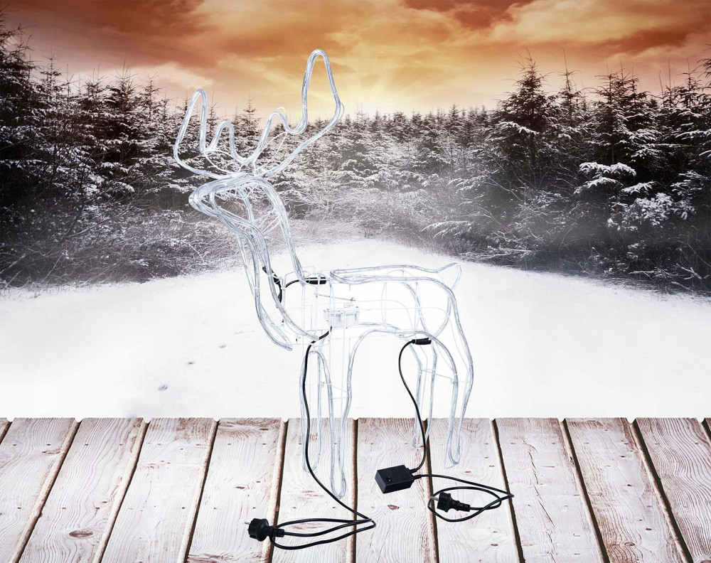 Світлодіодний Олень 300 вогників E25A декорація новорічна Київ - фото 5