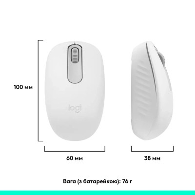 Мышка Logitech M196 Bluetooth Off-White (910-007460) Винница - изображение 7