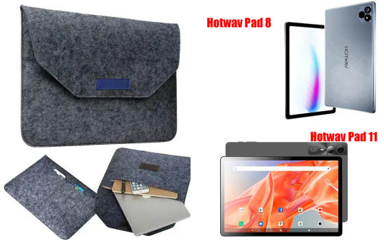 Сумка Wool із войлока для планшета Hotwav Pad 8, Hotwav Pad 11 Київ