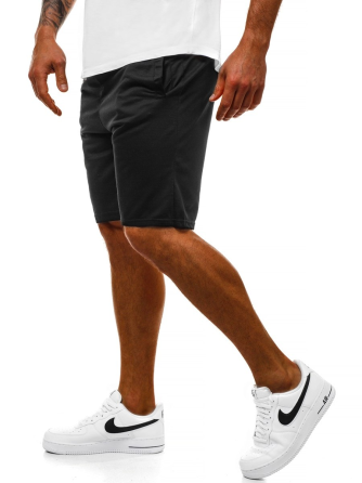 Шорти чоловічі трикотажні Чорний XL Харків