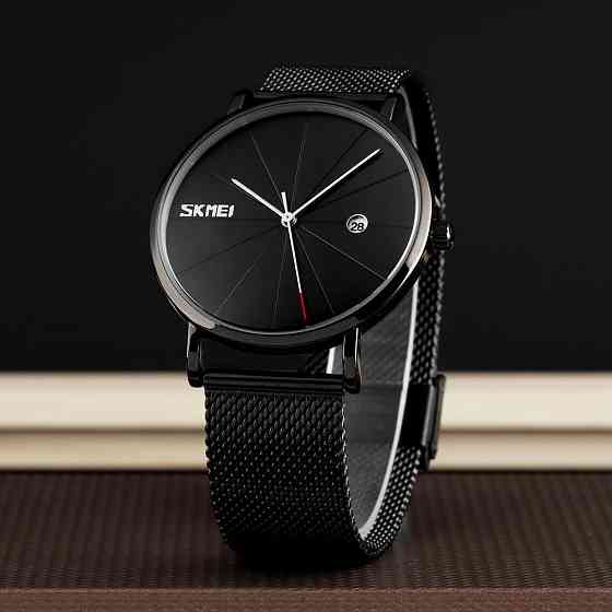 Оригинальные мужские часы Skmei 9183 Tiger Black black Винница