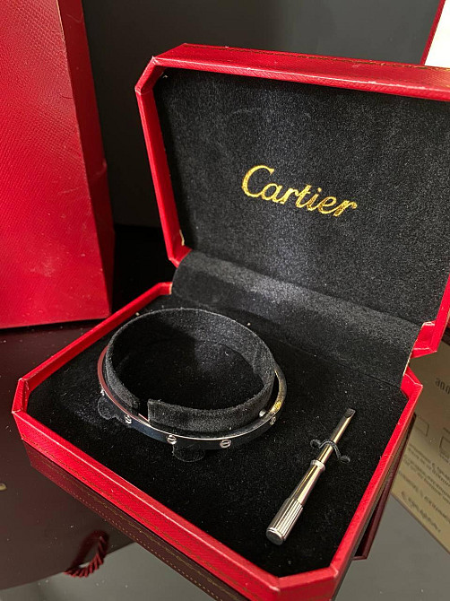 Cartier браслет із викруткою/ Брендовий браслет, люкс якість у гарному подарунковому пакованні Одеса - фото 6