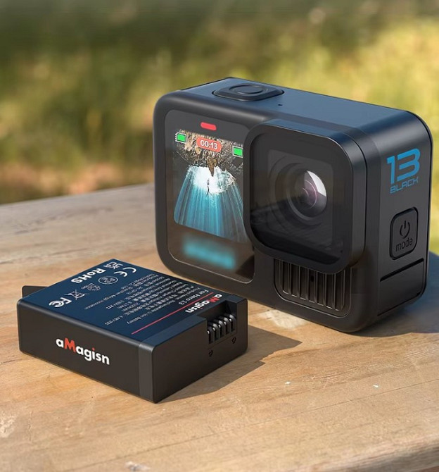 Акумулятор GoPro 13 2100мАгод термостійкий aMagisn AP25 Київ - фото 3