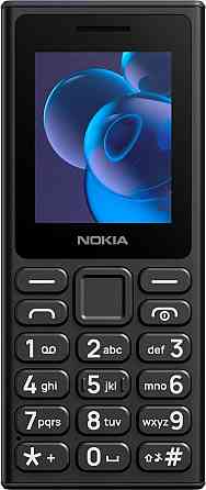 Мобільний телефон Nokia 110 2024 DS Black Чорний Харків