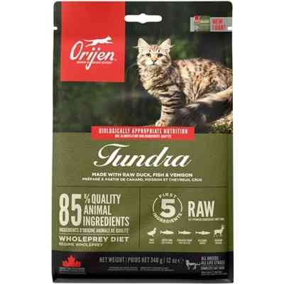 Сухий корм для кішок Orijen Tundra 340 г (0064992283346) Вінниця