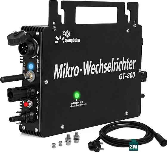 Б/У GT-800 Микроинверторный солнечный сетевой инвертор мощностью 800 Вт для электростанции с управлением через WLAN-достаток Днепр