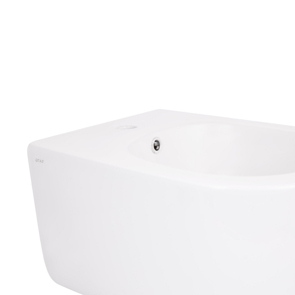 Біде підвісне Qtap Taurus 485×360×295 мм, White QTTAU28W49117 Київ - фото 5