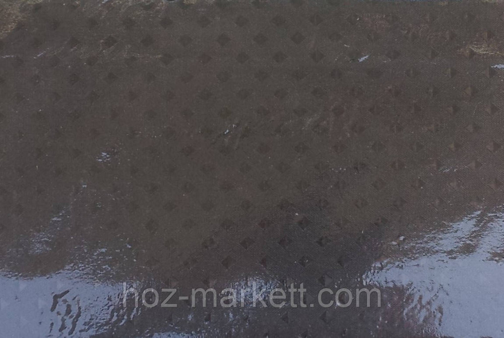 Шторка для ванной однотонная коричневая Харьков - изображение 3