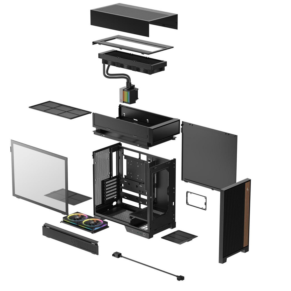 Корпус DeepCool CL6600 Black (R-CL6600-BKNNA0-G-1) ( 29840 ) Харків - фото 12