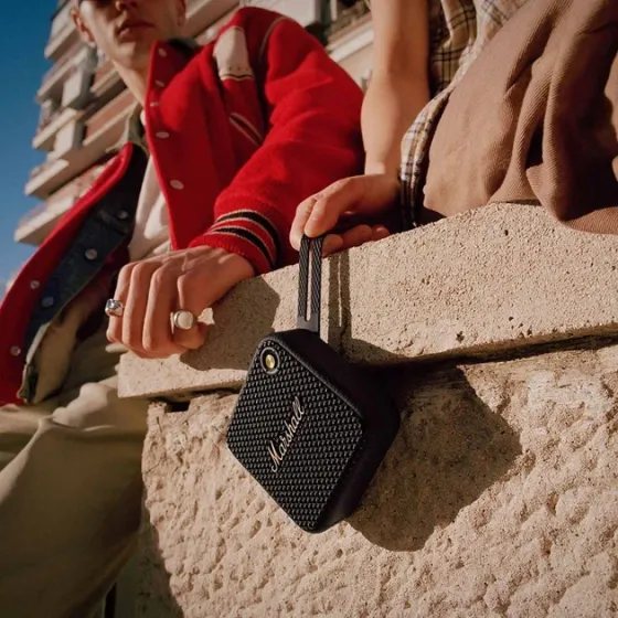 Портативна Bluetooth колонка Marshall WILLEN BT з потужним звуком і фірмовим ретро-дизайном Київ