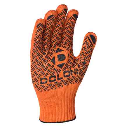 Doloni рукавички захисні трикотажні з ПВХ малюнком, розмір 11, Універсал Профі 4470 Рівне