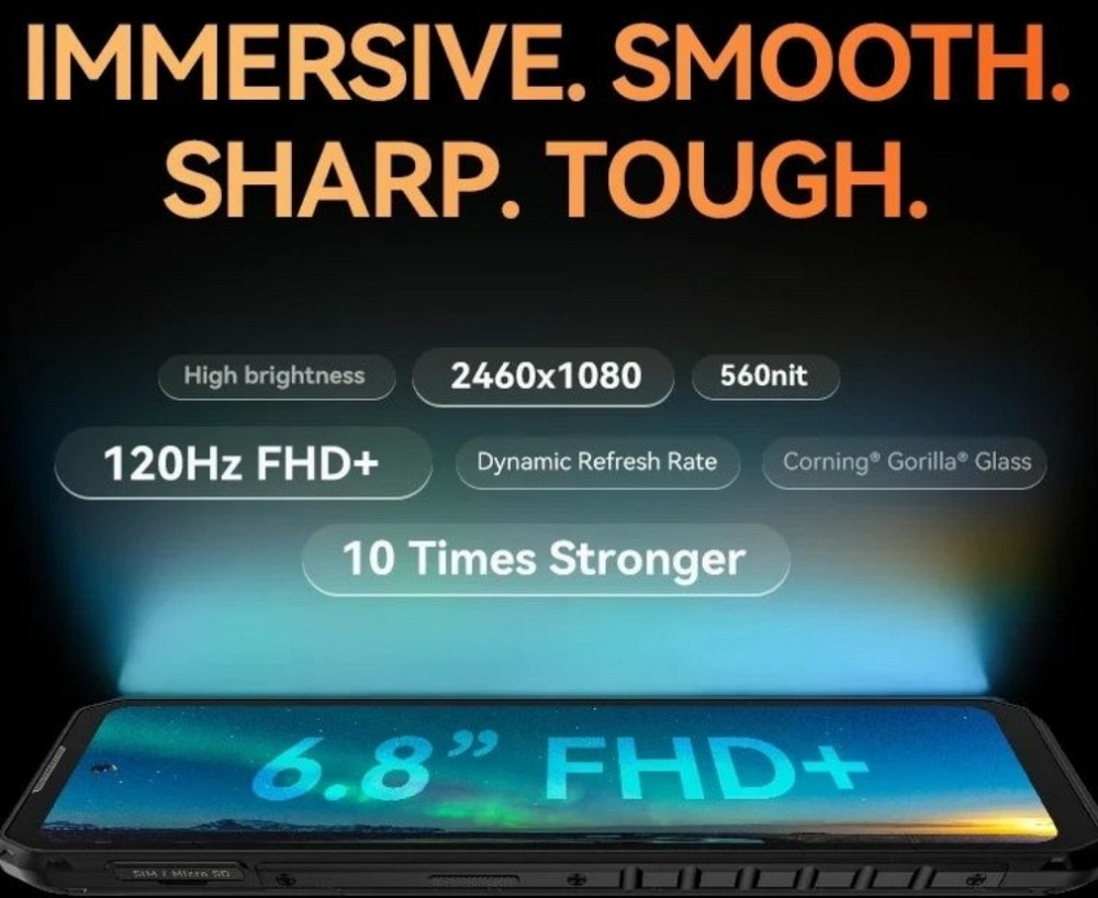 Смартфон: Oukitel IIIF 150 B2 12/256Gb. G99, 120Hz. 10000mAh. 108mp. Київ - фото 4