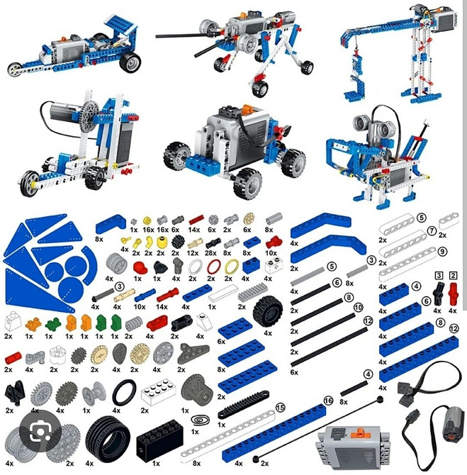 Lego Technic, 396 елментів,  програмується, підключається. Харків - фото 5