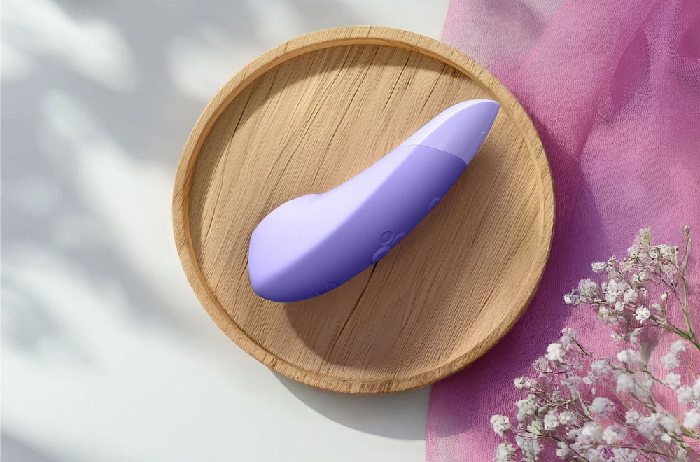 Клиторальный вакуумный стимулятор 2 в 1 Womanizer Enhance с вибрацией, сиреневый Sex Aura Киев - изображение 8
