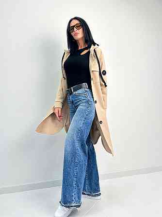 Жіночий кашеміровий кардіган з капюшоном "Dila" оптом | Норма Бежевий, 46-48 Київ