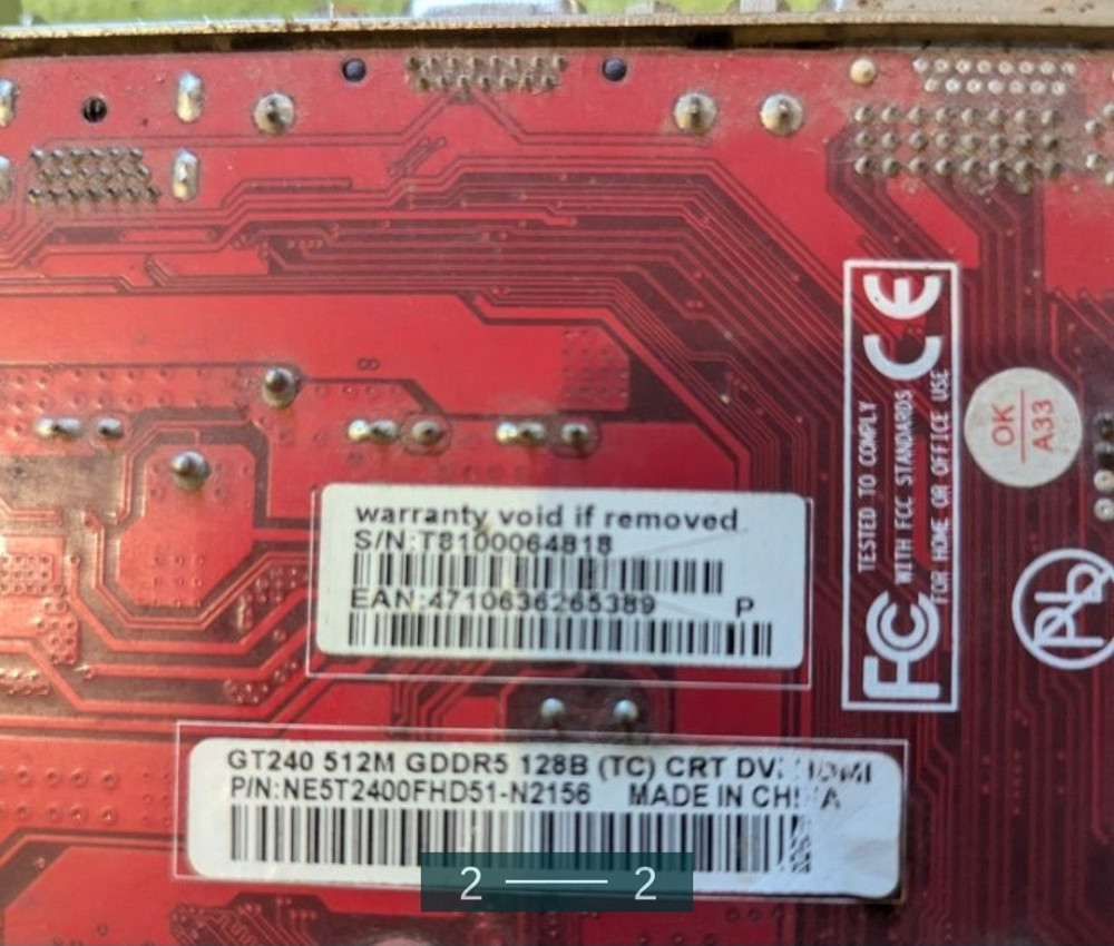 Видеокарта: GT-240. Киев - изображение 1