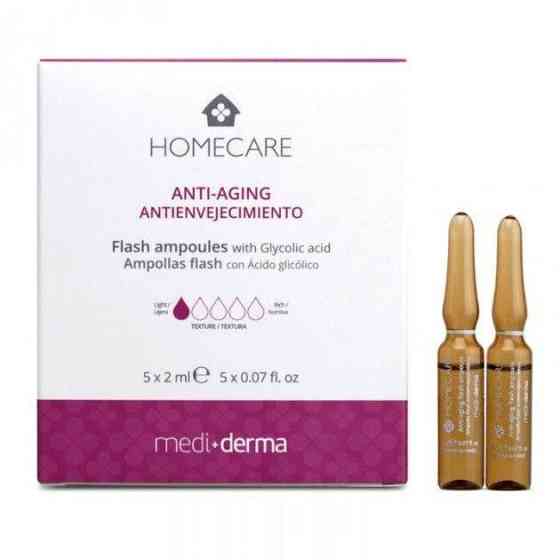 Омолоджувальна сироватка в ампулах Medi + derma Antiaging Flash Ampoules 5x2 мл Дніпро