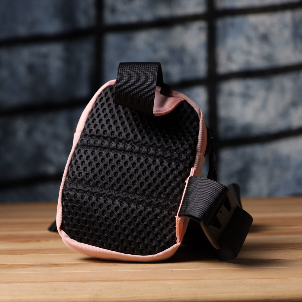 Жіноча слінг сумка для подорожей з якісного текстилю Vintage sale_15154 Рожевий Київ - фото 7