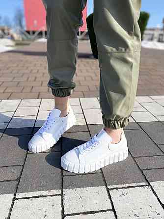 Rosta Кросівки жіночі ROSTA 2005 білі (весна-осінь, шкіра натуральна) (4318) лише 38р. Коломыя