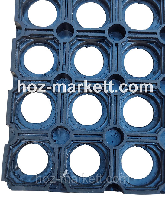 Коврик 100 х 50 х 1.5 см резиновый грязезащитный ячеистый сота Харьков - изображение 17