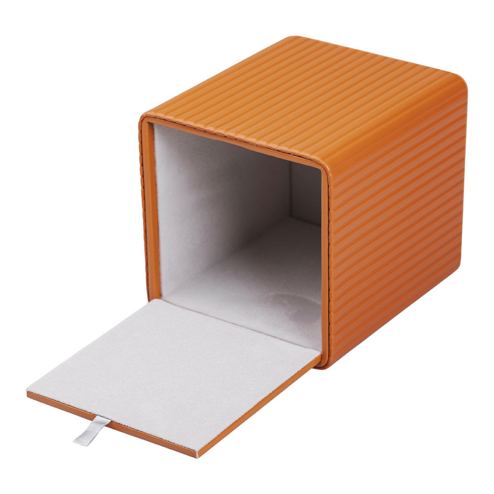 Yiwu Серветниця з еко шкіри 13х13х14.5 см для кафе і ресторанів на стіл Коричнева HP-3-201BR Коломия - фото 5