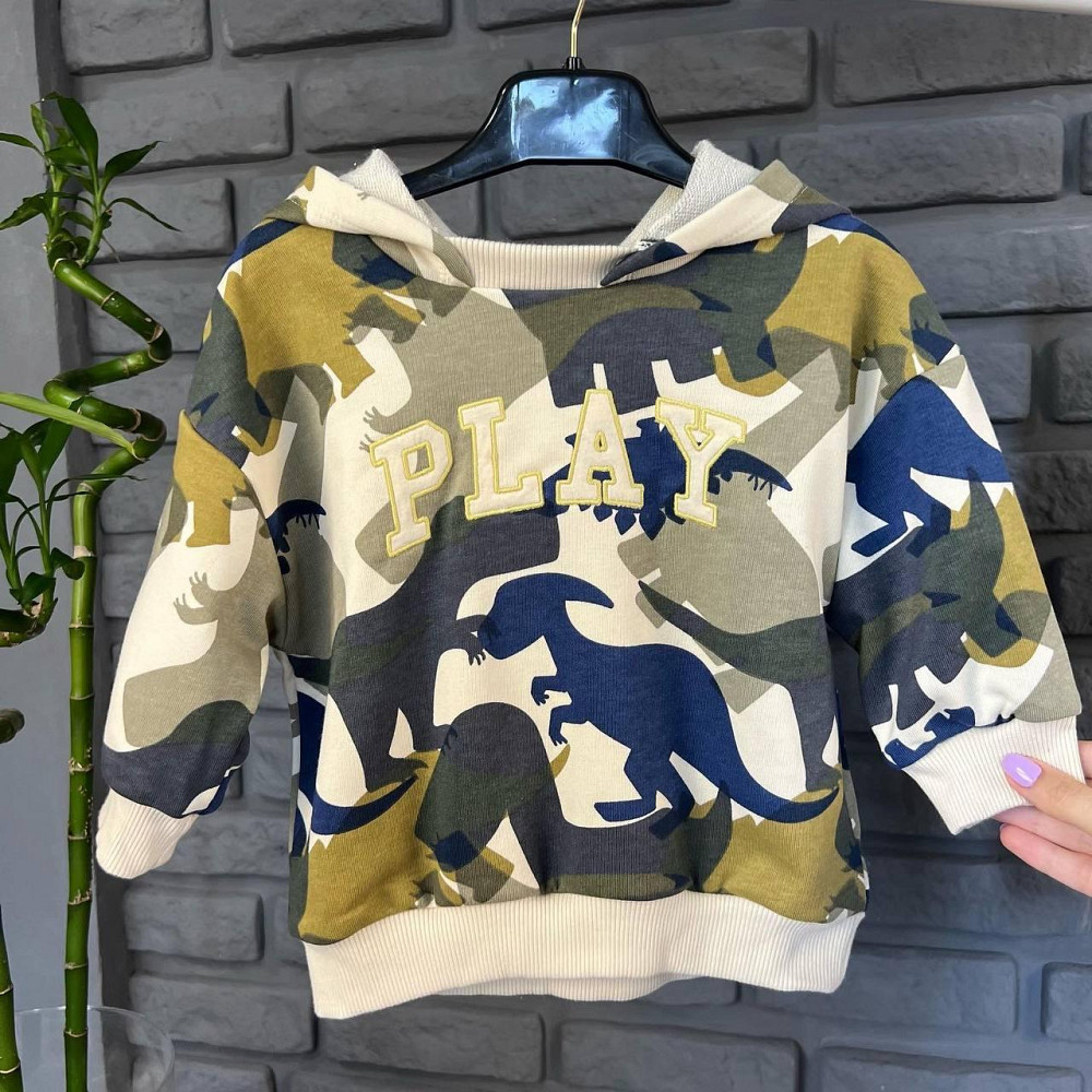 Дитячий Костюм для Хлопчика Кофта та Штани Тай Дай LC Waikiki 9-12 міс (74-80см) Київ - фото 2