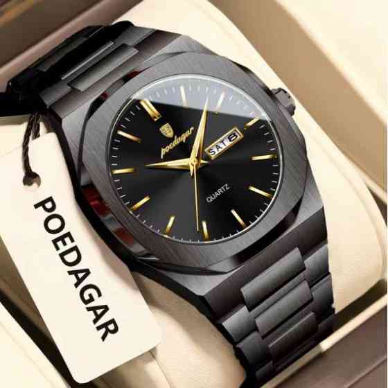 Годинник чоловічий наручний Poedagar Amrest Чорний Київ