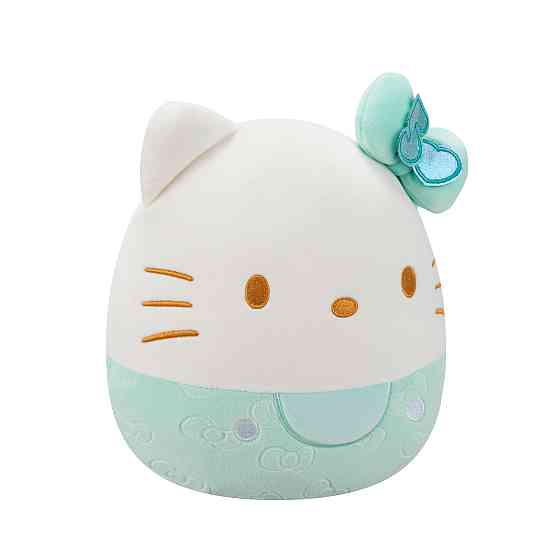 М'яка іграшка Squishmallows – Хелоу Кітті у смарагдовому (20 cm) Дніпро