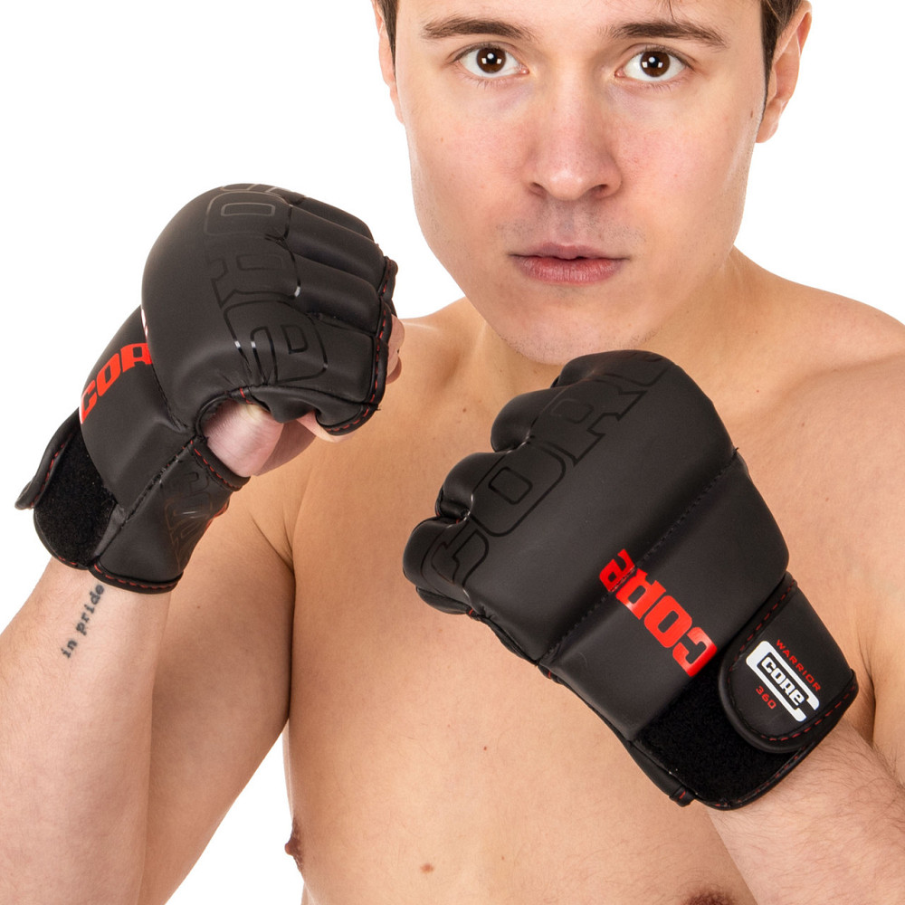 Рукавички для змішаних єдиноборств MMA CORE VL-8536 розмір S-XL Рукавички для боксу та єдиноборств Київ - фото 6