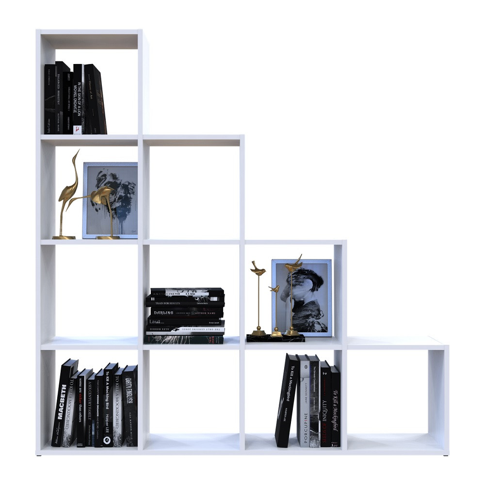 Стелаж Doros Степ 4х4 Білий відкритий 136.2х28.8х140.7 DRS-011768 (41516166) Дніпро - фото 5