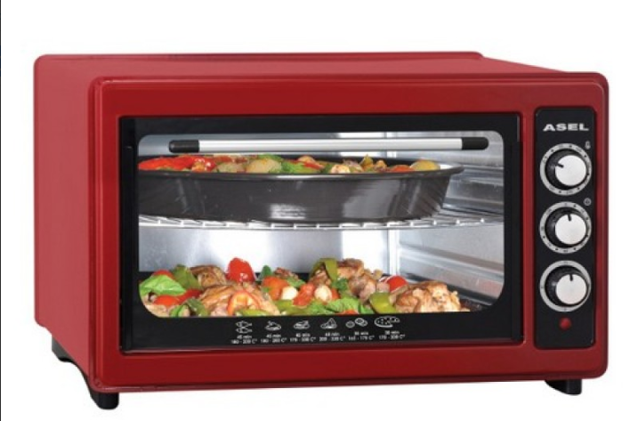 Духовка електрична ASEL AF (33-23) червоний — 1950 Одеса - фото 2