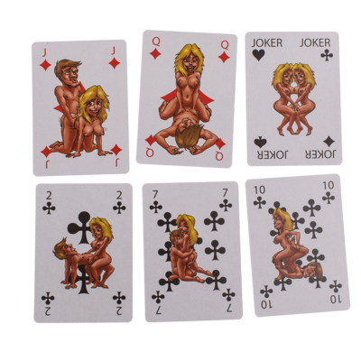 Игральные карты Kamasutra Comic, 54 шт. Sex Aura Киев