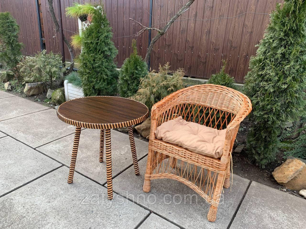 Плетеная мебель с подушками Киев - изображение 3