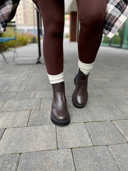 Garti Черевики жіночі GARTI 361 шоколадні (зима, шкіра натуральна) (6014) Коломыя - изображение 7