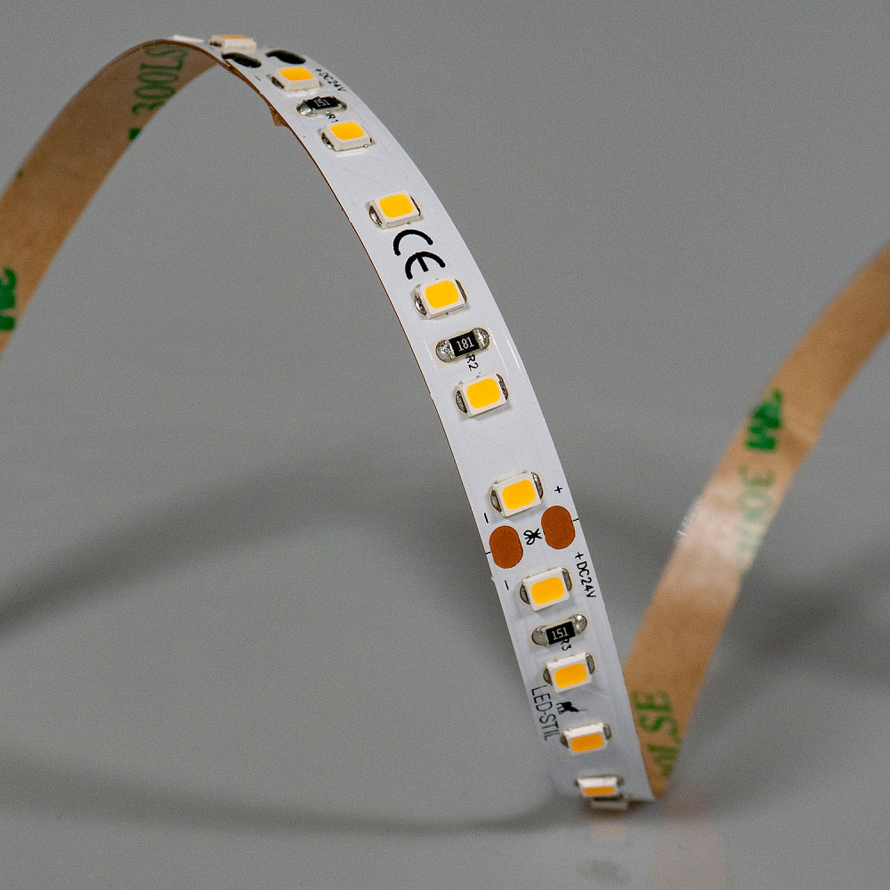 LED-STIL Світлодіодна стрічка 2700K 9,6 Вт/м 2835 120 діодів IP33 24 Вольти 900 lm Київ - фото 4