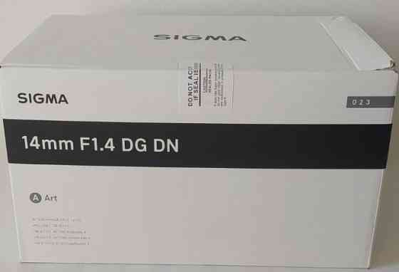 Объектив Sigma AF 14mm f/1,4 DG DN Art (Sony-E) Харьков
