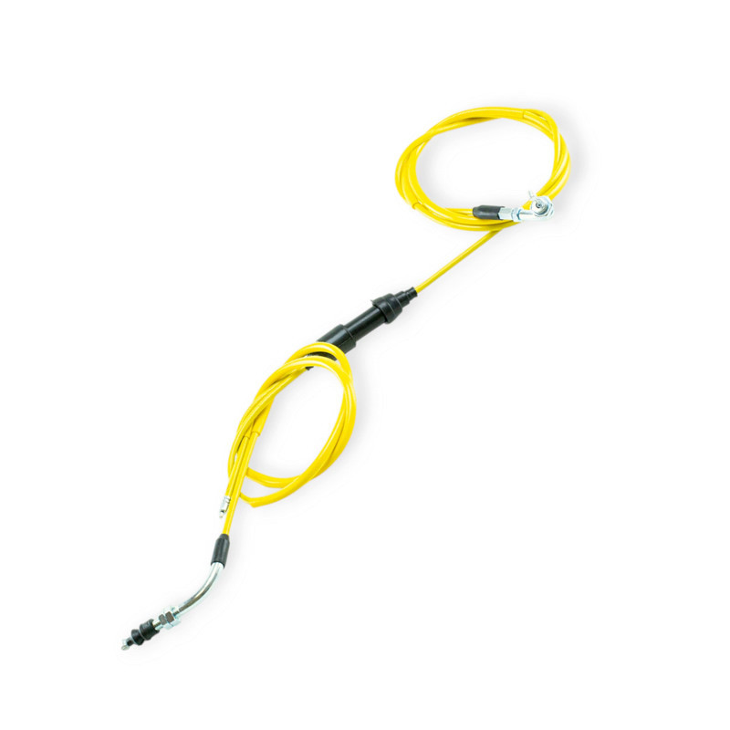 Трос Хонда DIO-50 18, 27 (2000мм) желтый газа Мукачево - изображение 1