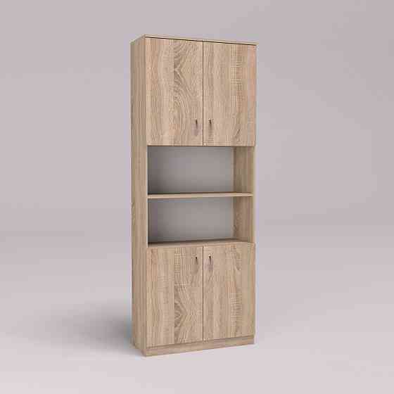 Шкаф офисный ОШ-3, Дуб Сонома, 800/340/2100 Львов