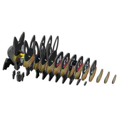 Пазл Eugy 3D Зоопарк Кажан (XEG-093) Вінниця