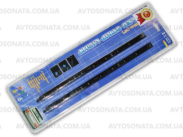 Подсветка салона 4002G-25 9LEDх25см зелёная (пара) Винница - изображение 2