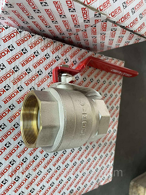 Кран кульовий 3" ГГР Koer Харків - фото 8