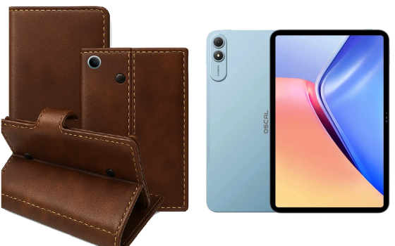 Книга-трансформер для планшета Oscal Pad 9, Oscal Pad 90 Pro, цвет Black Buno-Red Киев